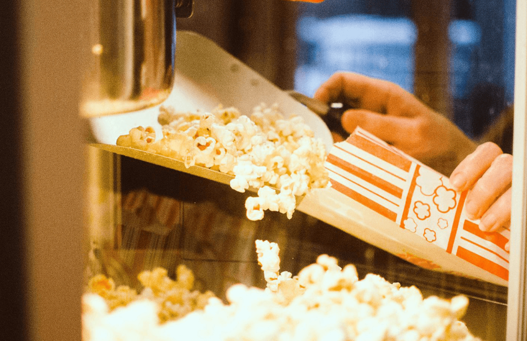 Smell Popcorn machine